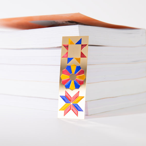 Quilty Stained Glass Bookmark with Meghan MacWhirter