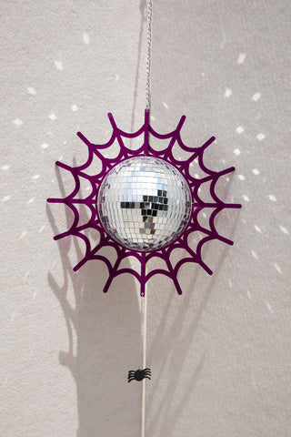 Spiderweb Disco Ball