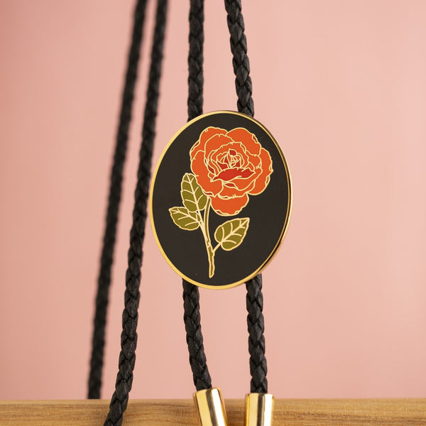 Rose Bolo Tie with Natelle Quek