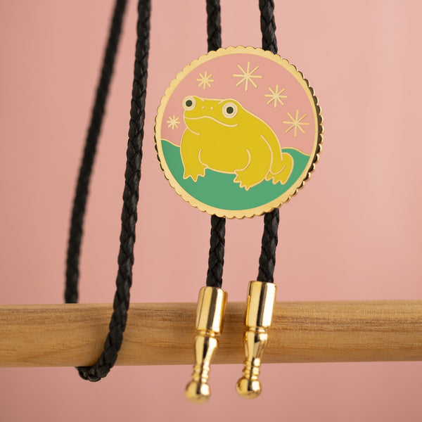 Frog Bolo Tie with Heidiroo