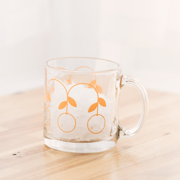 Glass Mug - Oranges