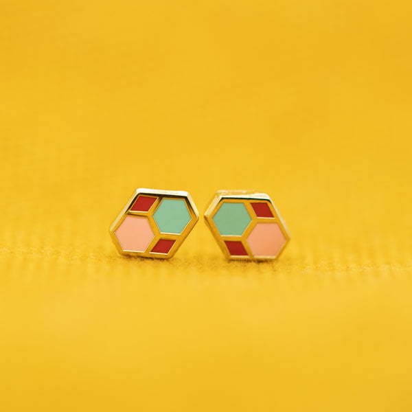 Mini Studs - Hex Tile