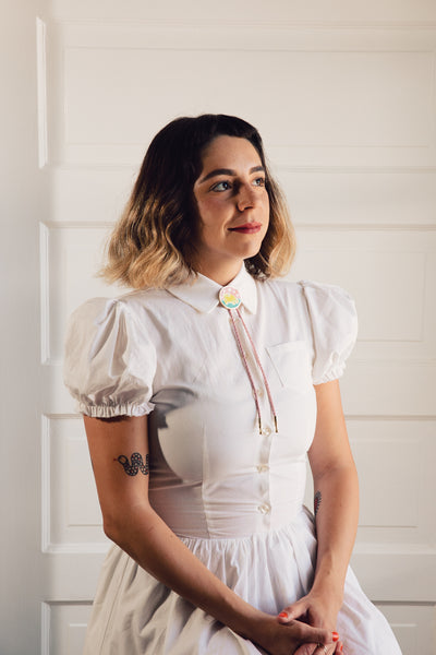 Frog Bolo Tie with Heidiroo