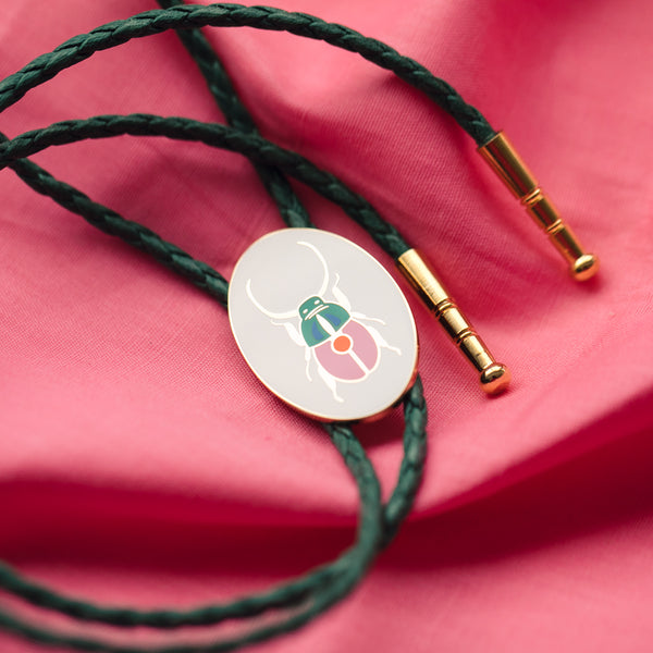 Beetle Bolo Tie with Marisol Ortega