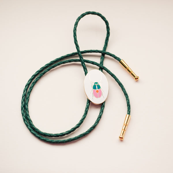 Beetle Bolo Tie with Marisol Ortega
