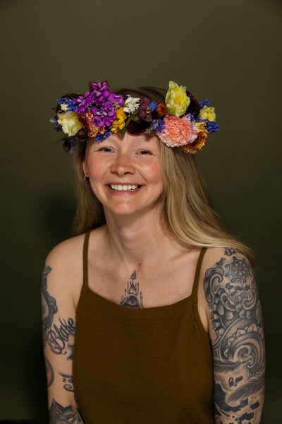 Flower Crown Workshop + Portraits