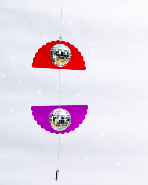 Double Empanada Disco Ball