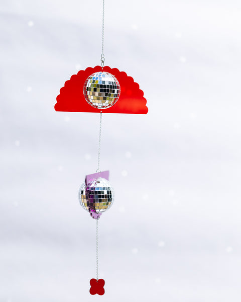 Double Empanada Disco Ball