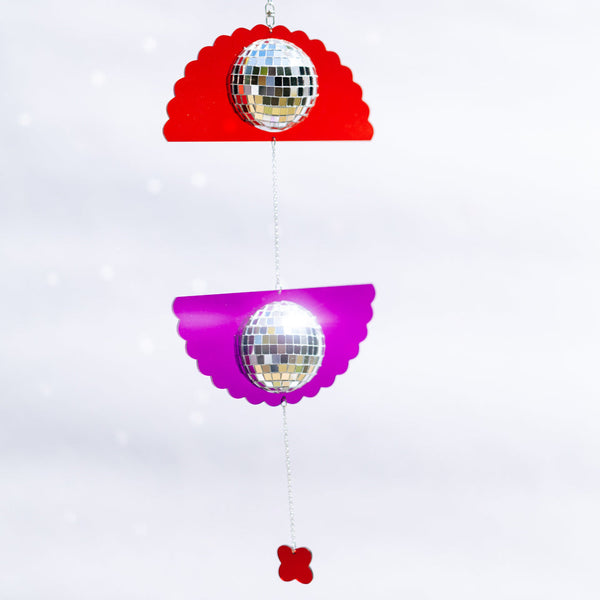 Double Empanada Disco Ball