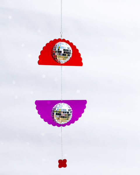 Double Empanada Disco Ball