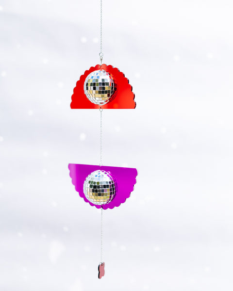 Double Empanada Disco Ball
