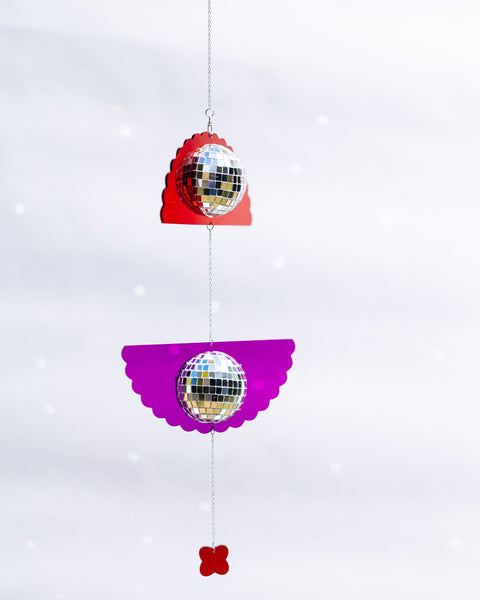 Double Empanada Disco Ball