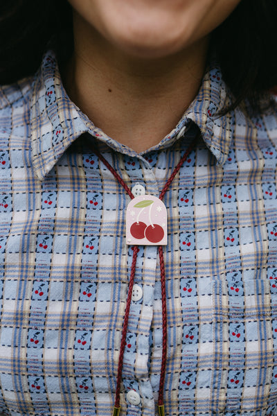 Cherry Arch Bolo Tie