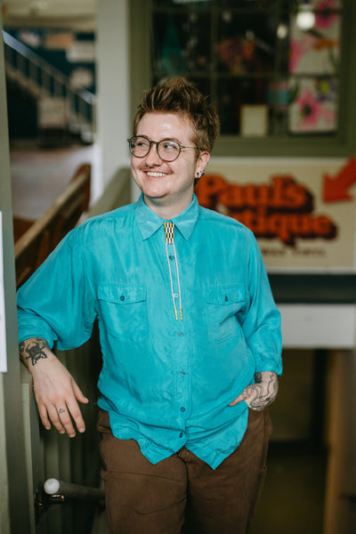 Tall Tile Bolo Tie