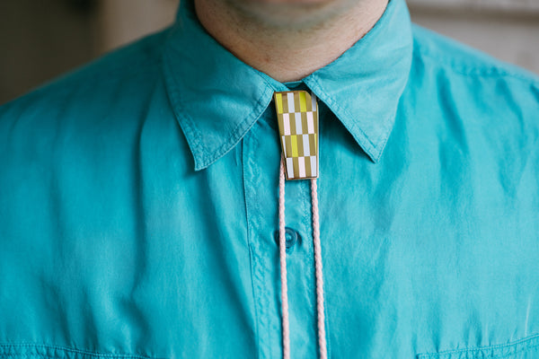 Tall Tile Bolo Tie