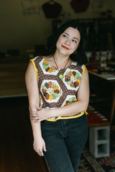 Daffodil Bolo Tie