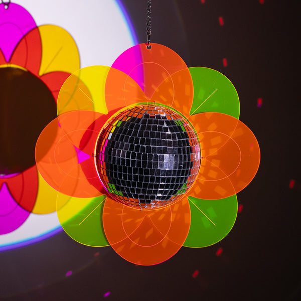 Double Daisy Disco Ball