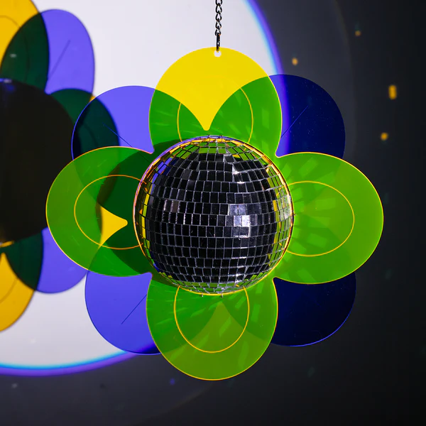 Double Daisy Disco Ball