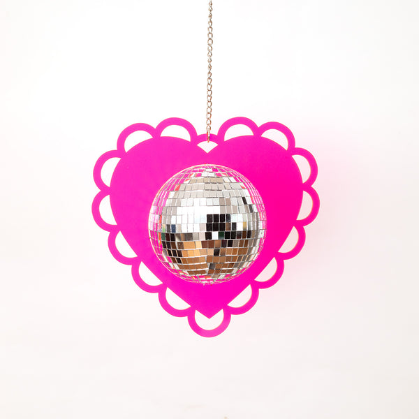 Heart Disco Ball - Valentine Edition