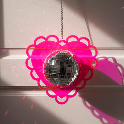 Heart Disco Ball - Valentine Edition