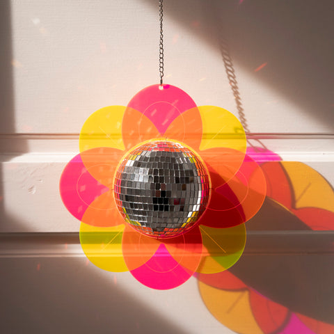 Double Daisy Disco Ball