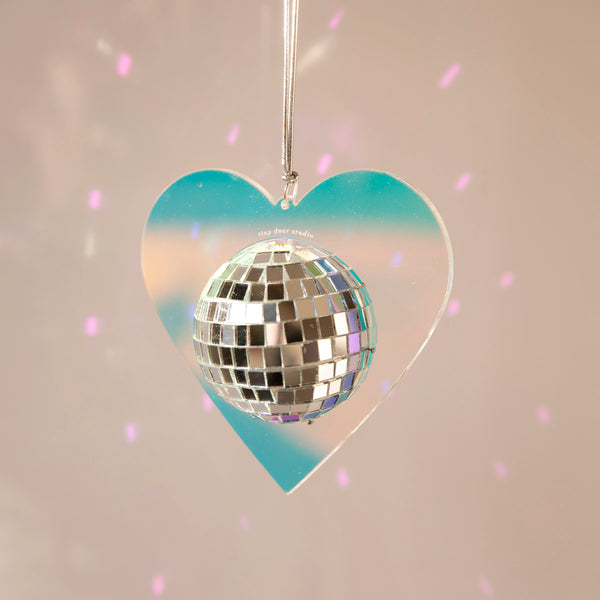 MINI Heart Disco Ball