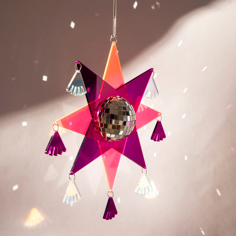 Disco Piñata Star