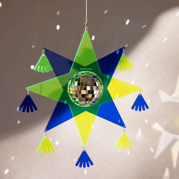 Disco Piñata Star