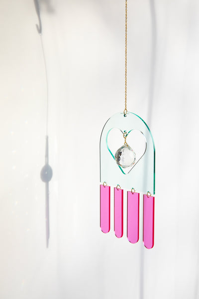 Acrylic Suncatcher - Small Heart