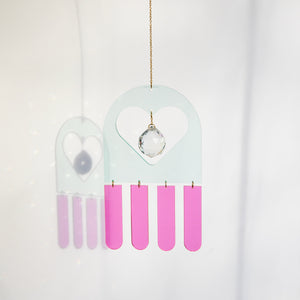 Acrylic Suncatcher - Small Heart