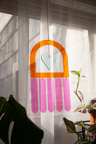 Acrylic Suncatcher - Big Heart