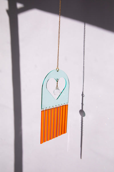 Acrylic Suncatcher - Small Heart