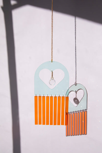 Acrylic Suncatcher - Small Heart