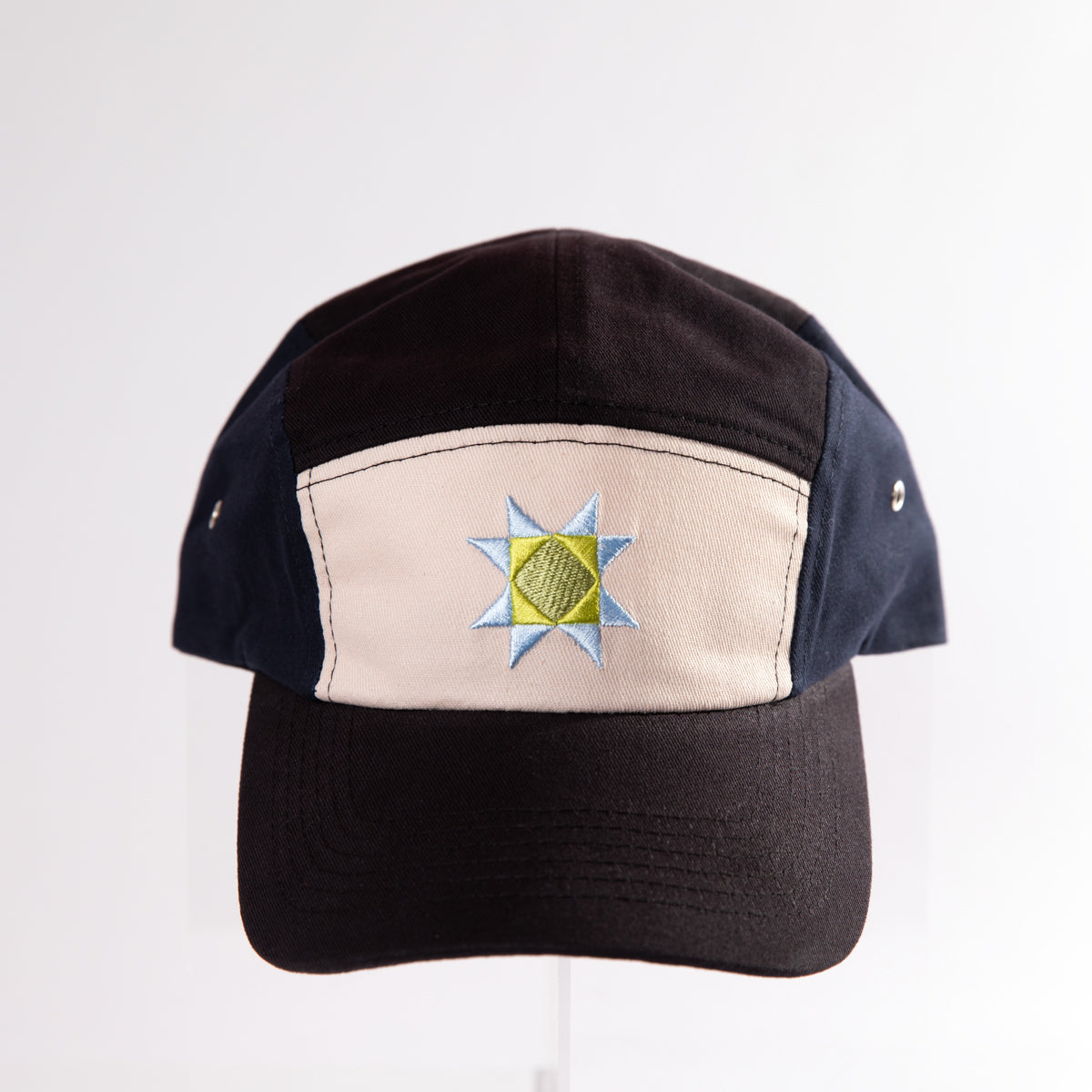 5 Panel Cap - Sawtooth Quilt Star
