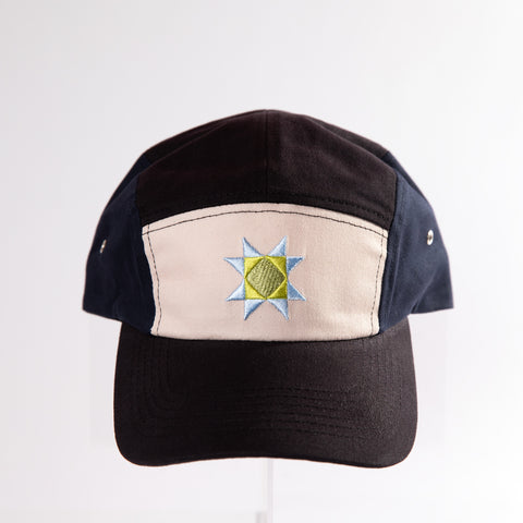 5 Panel Cap - Sawtooth Quilt Star
