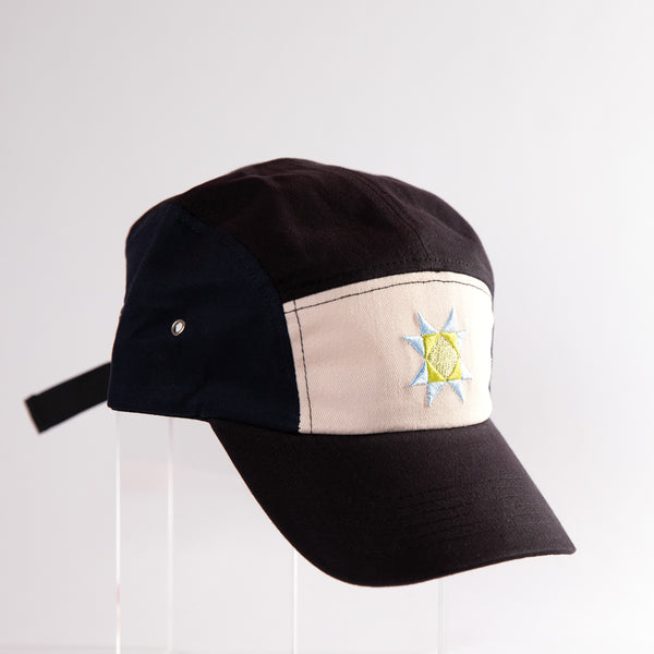 5 Panel Cap - Sawtooth Quilt Star