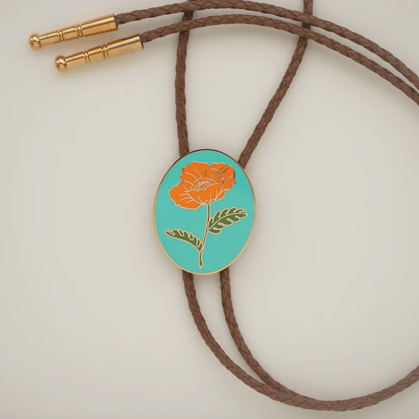 Poppy Bolo Tie with Natelle Quek