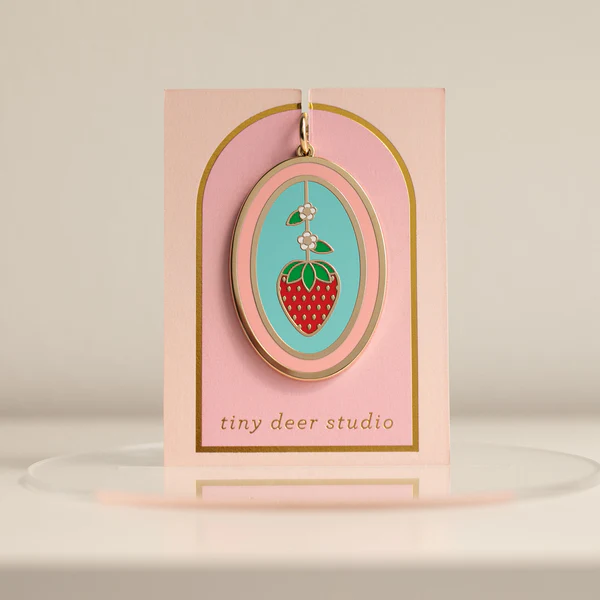 Strawberry Keychain