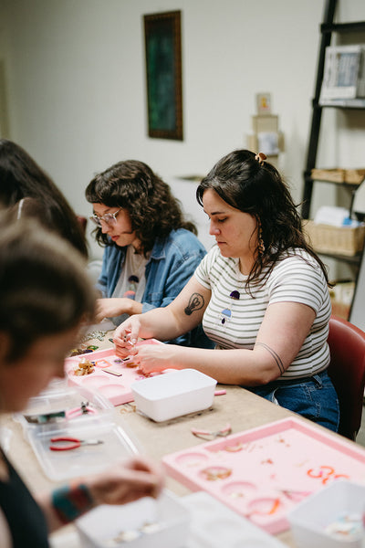 Charm Party at Second Shapes Bookstore