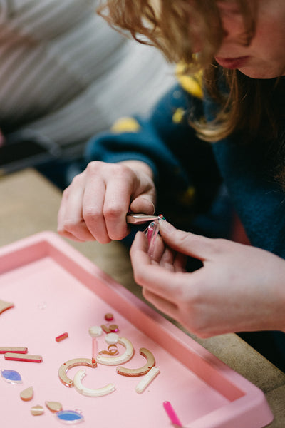 Charm Party at Second Shapes Bookstore
