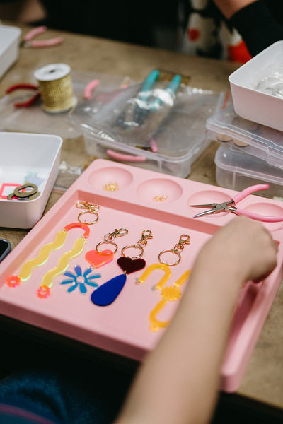 Charm Party at Second Shapes Bookstore