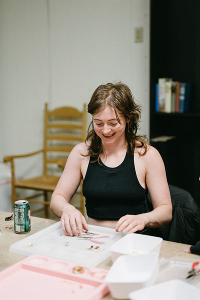 Charm Party at Second Shapes Bookstore