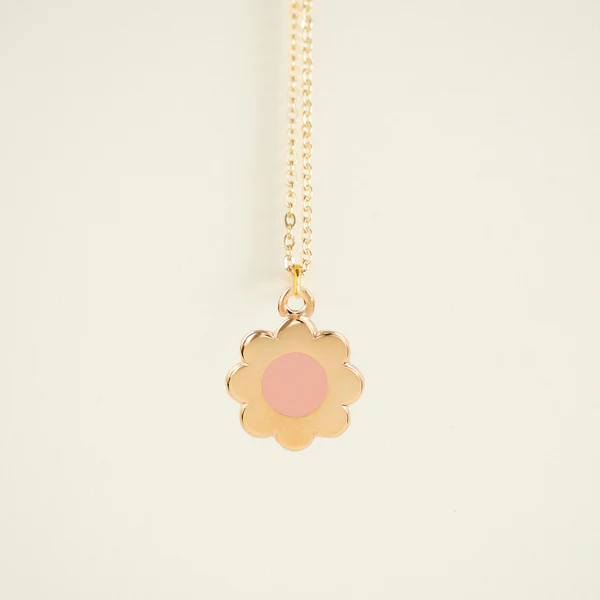 Tiny Charm Necklaces - Daisy