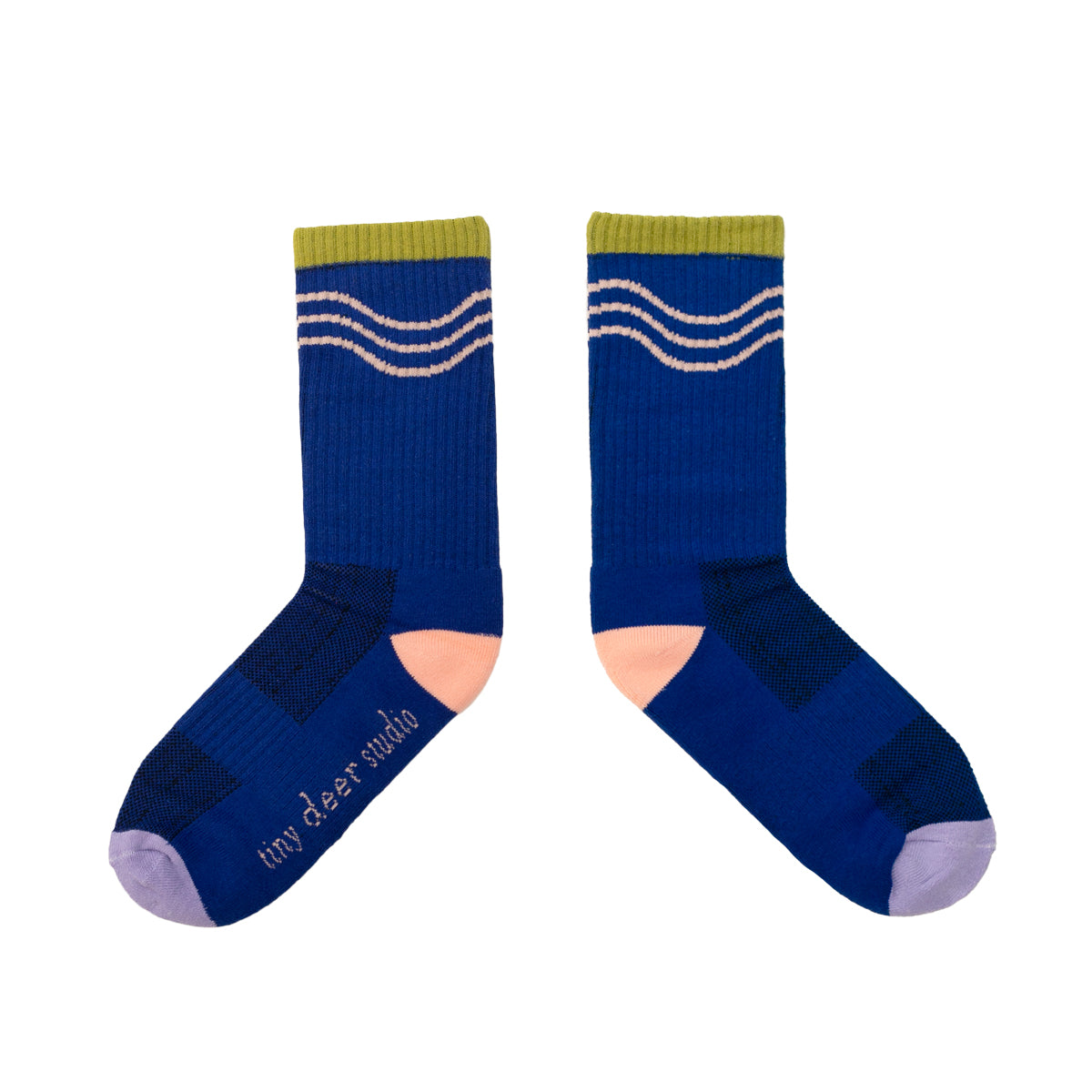 Athletic Socks - Waves