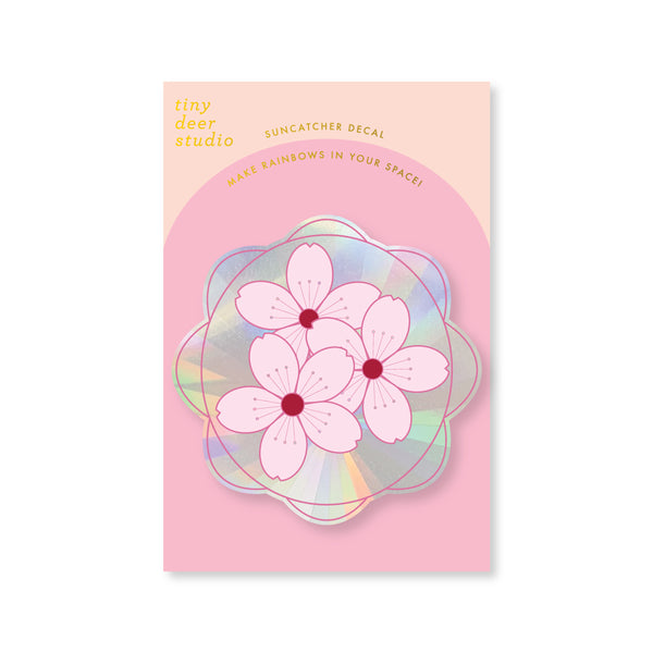 Sun Catcher Decal - Cherry Blossom