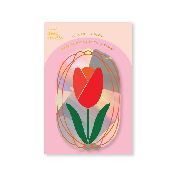 Sun Catcher Decal - Tulip