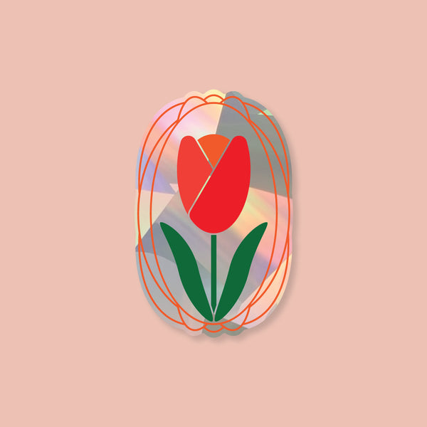 Sun Catcher Decal - Tulip