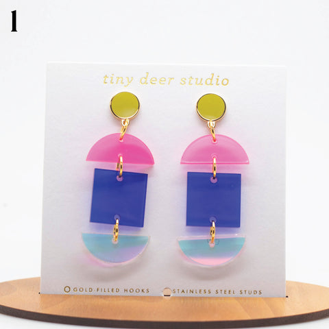 Acrylic Earrings - One of a Kind