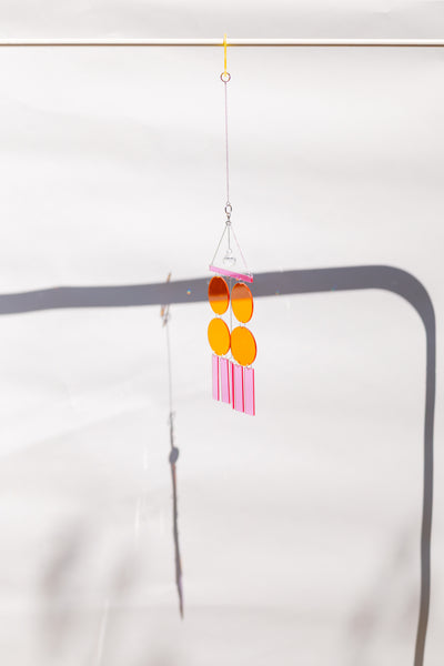 Polka Dots and Stripes Crystal Sun-catcher