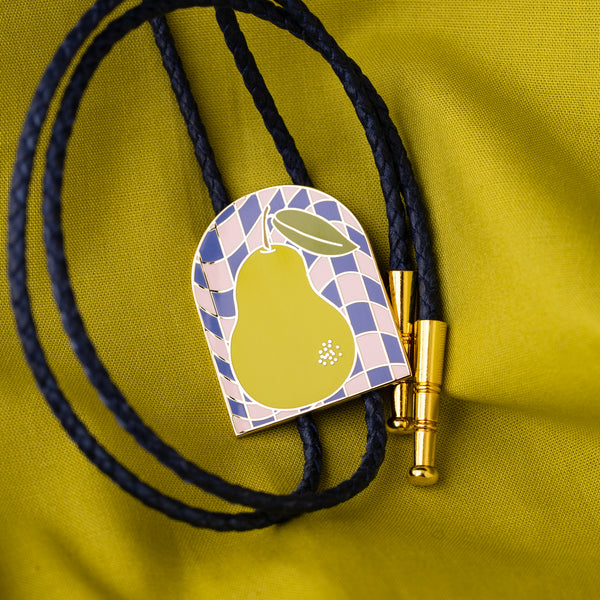 Pear Arch Bolo Tie